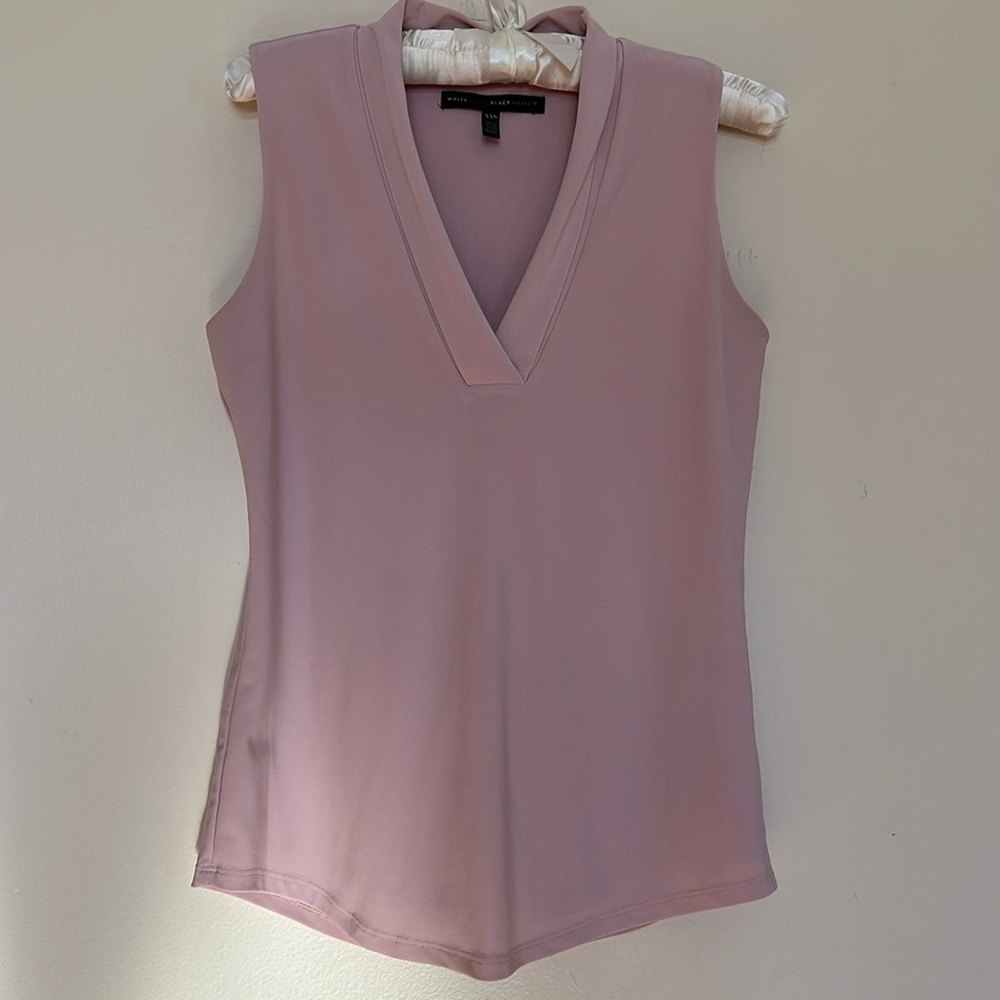 WHBM Pink Tank Blouse
